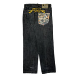 Lot 29 Hip Hop Jeans - 34W 30L Black Cotton