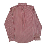 Ralph Lauren Striped Shirt - Large Red Cotton