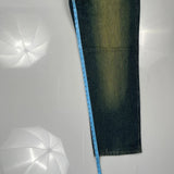 God Body Jeans - 36W 32L Blue Cotton Blend