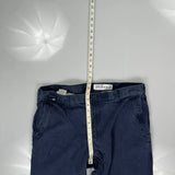 Carhartt Trousers - 36W 32L Navy Cotton