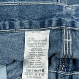 Carhartt Double Knee Carpenter Jeans - 36W 30L Blue Cotton