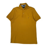 Tommy Hilfiger Polo Shirt - XS Yellow Cotton