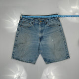 Carhartt Denim Shorts - 32W 9L Light Wash Cotton