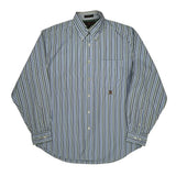 Tommy Hilfiger Striped Shirt - Medium Blue Cotton
