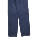 DICKIES Mens Blue Regular Fit Straight Denim W31 L32 Cotton Blend Jeans Zip