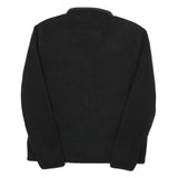 NAUTICA Mens Black & Blue Jacket S Polyester Blend Plain Zip Up Casual