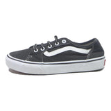 VANS Old Skool Womens Black White Canvas Trainers UK 4.5 Classic Skate Shoes