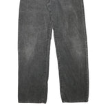 CALVIN KLEIN JEANS Mens Cotton Blend Grey Regular Straight Trousers W32 L31