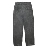 CALVIN KLEIN JEANS Mens Cotton Blend Grey Regular Straight Trousers W32 L31