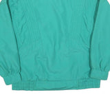 WEATHER MASTER Womens Green Zip Jacket S Polyester Blend Plain Lightweight