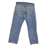 CARHARTT Mens Jeans Blue Regular Straight Denim Medium W32 L27 Casual Workwear