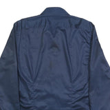 DKNY Mens Navy Blue Plain Shirt M Cotton Blend Button Collar Long Sleeve Classic