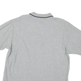 NAUTICA Mens Grey Polo Shirt XL Cotton Short Sleeve Plain Classic Fit