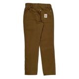 Topo Designs Carpenter Trousers - 28W 30L Brown Cotton