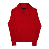 Ralph Lauren Sport Sweater - Large Red Cotton
