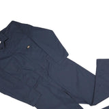 DICKIES Mens Navy Blue Dungarees Regular Cotton L W40 L31 Workwear Utility