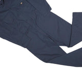 DICKIES Mens Navy Blue Dungarees Regular Cotton L W40 L31 Workwear Utility