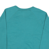 CHAMPION Mens Green Crew Neck M Cotton Blend Sweatshirt Casual Pullover