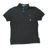 Polo By Ralph Lauren Polo Shirt - Large Black Cotton