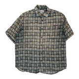 Willow Bay Checked Short Sleeve Shirt - Large Multicoloured Viscose