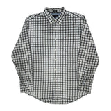 Tommy Hilfiger Checked Shirt - XL White Cotton