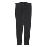 LEVI'S 720 Womens Jeans Black Slim Skinny Denim W29 L30 Stretch Zip Fly