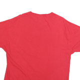 RUSSELL ATHLETIC Mens Red Texas Tech Football T-Shirt XL Short Sleeve Crew Neck