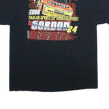 WINNER'S CIRCLE Mens Black Jeff Gordon Graphic T-Shirt XL Short Sleeve Crew Neck