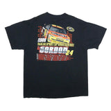WINNER'S CIRCLE Mens Black Jeff Gordon Graphic T-Shirt XL Short Sleeve Crew Neck