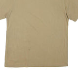 LEVI'S Mens Beige Logo Graphic T-Shirt M Short Sleeve Crew Neck Cotton Blend