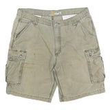 CARHARTT Mens Shorts Beige Casual Cargo Relaxed Fit 2XL W40 Cotton Blend