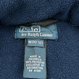 Age 10-12 Polo By Ralph Lauren Fleece Jacket - Medium Navy Polyester