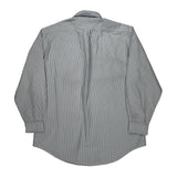Ralph Lauren Striped Shirt - Large Blue Cotton