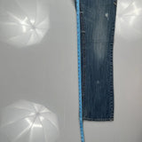 Rock & Roll Hall Of Fame Boot Cut Jeans - 28W 32L Blue Cotton