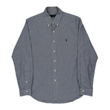 Ralph Lauren Checked Shirt - Large Blue Cotton