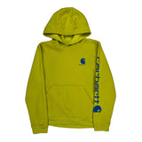 Carhartt Hoodie - XL Yellow Cotton