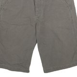 CARHARTT Mens Shorts Grey Casual XL W32 Cotton Blend Durable Workwear