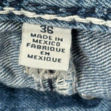 True Religion Contrast Stitch Jeans - 38W 31L Blue Denim
