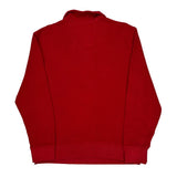 Nautica 1/4 Zip - XL Red Cotton