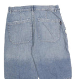 ZABAIONE Mens Shorts Blue Casual M W34 Cotton Blend Comfortable Summer Wear