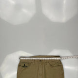 Polo By Ralph Lauren Chinos - 38W 31L Khaki Cotton