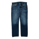 501 Levis Jeans - 33W 30L Blue Denim