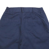 Womens Navy Casual Shorts Cotton Blend M W26 Comfortable Summer Wear
