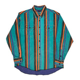 Wrangler Striped Shirt - XL Multicoloured Cotton