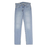 LEVI'S 510 Womens Slim Jeans Denim Light W28 L32 Classic Fit Zip Pockets