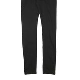 LEVI'S Mens Slim Black Denim Slim Jeans W26 L31 Comfortable Stylish Zip Closure