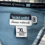Ecko Unltd Checked Short Sleeve Shirt - XL Multicoloured Cotton
