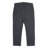 SONNYBONO Womens Cotton Blend Slim Grey Trousers W30 L26 Stylish Formal Fit