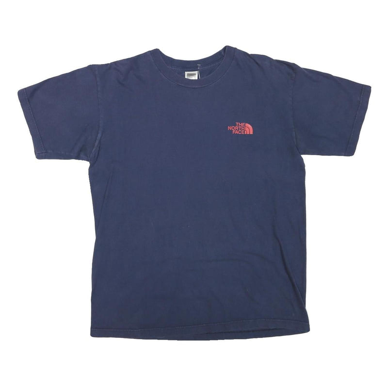 THE NORTH FACE Mens Navy Blue Graphic T-Shirt M Short Sleeve Crew Neck Outdoor