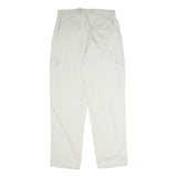 ANGELO LITRICO Mens Cotton Blend Beige Regular Fit Cargo Trousers W30 L31